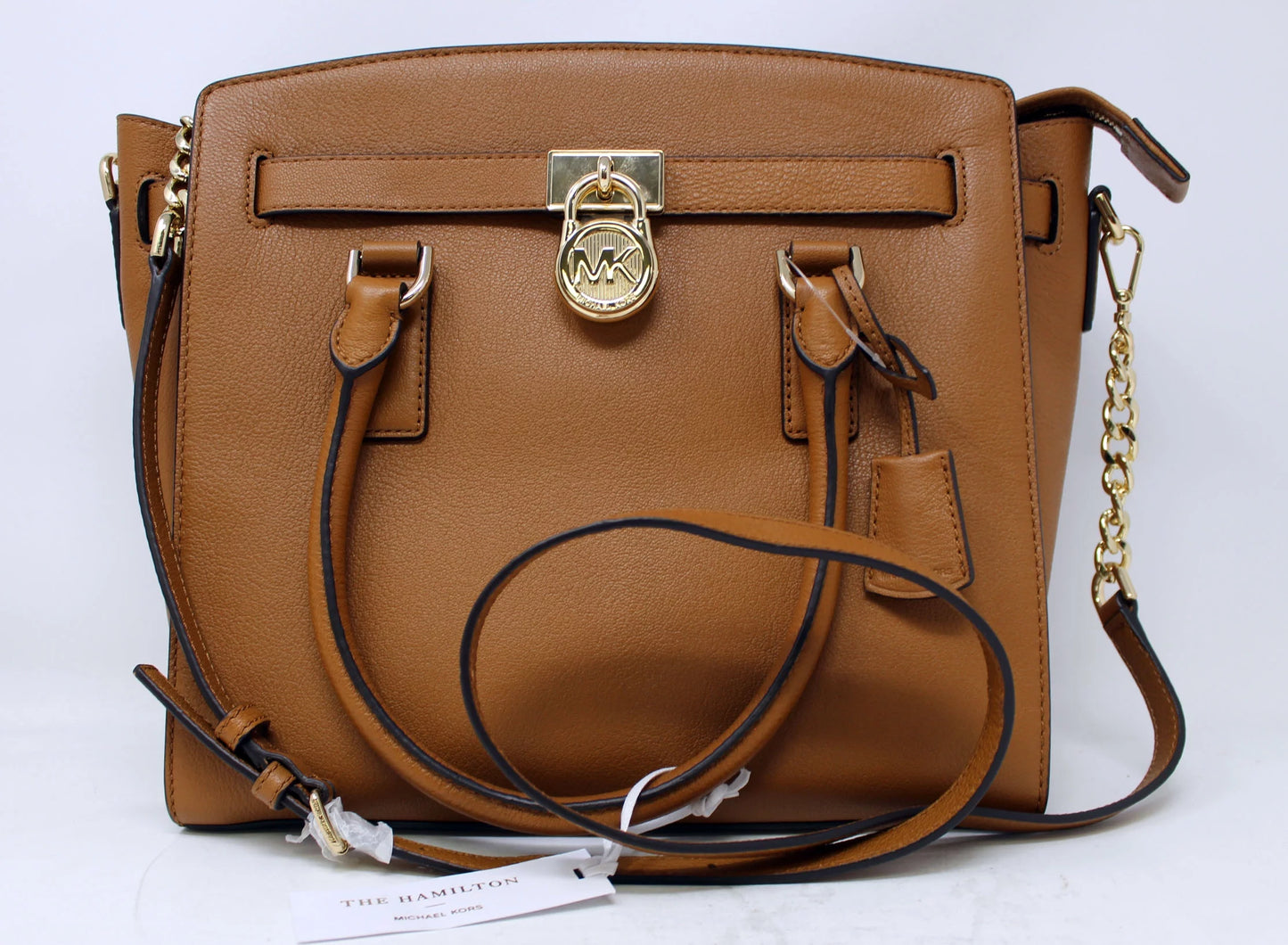 Satchel, Michael One Size Kors Women's 30S7GHMS7L-532 Hamilton MICHAEL Acorn,