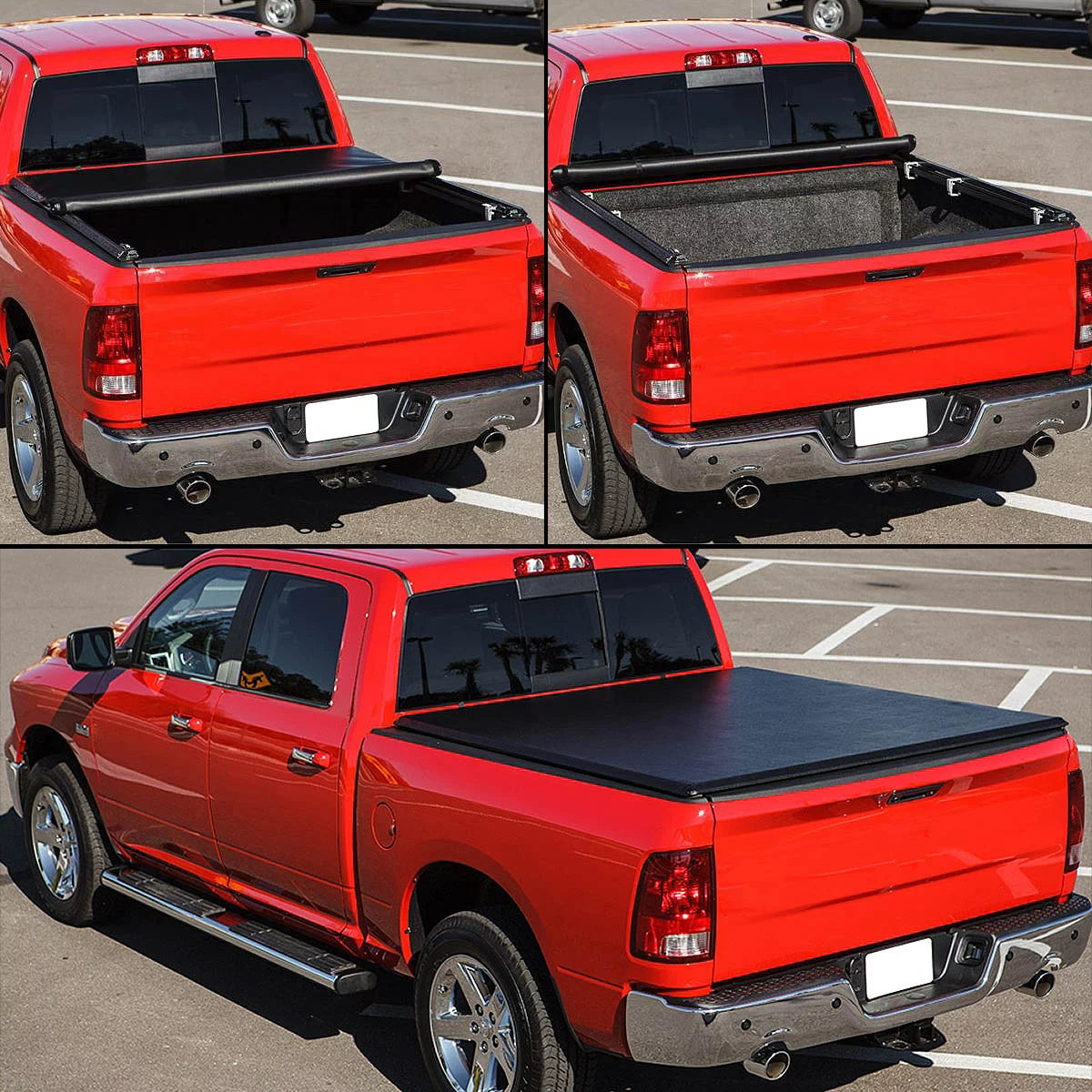 Cover 2019 Bed Ft TTC-RU-043 Soft to Tonneau for 16-18 2015 Roll-Up Colorado/GMC Canyon Chevy DNA Vinyl Motoring Short 5