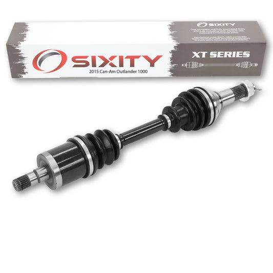 1000 STD 2015 - Left Outlander Can-Am Front Axle EFI with 4X4 compatible XT Sixity