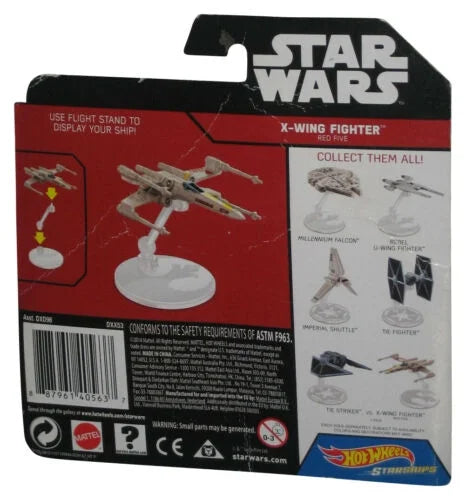 Fighter X-Wing Rogue (2014) Toy Wars Hot Five Star Wheels Red Starships One