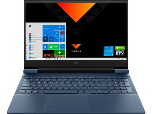 - GeForce NVIDIA Memory Blue 16.1" - - HP i5 - SSD Laptop Core 8GB - Performance 256GB Gaming - RTX 3050 Victus Intel