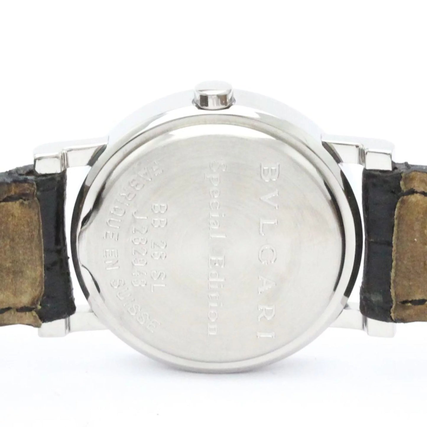 Polished BB26SL Watch Ladies (Good) Pre-Owned BF558550 BVLGARI BVLGARI-BVLGARI Steel Quartz