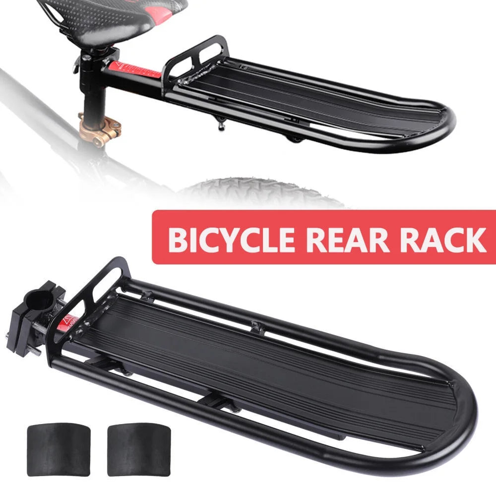 Bike Rack Carrier Bike Seatpost Carrier Rear Release Quick Shelf Luggage Pannier