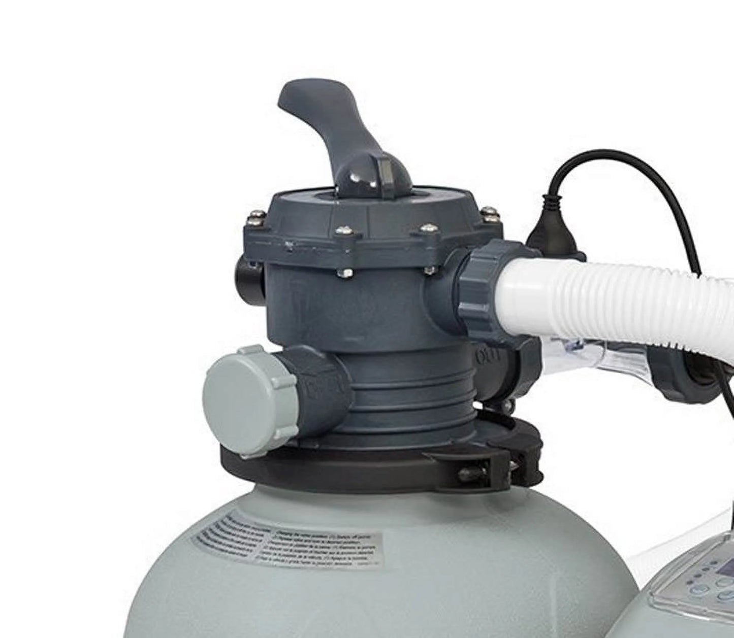 Pump Sand Filter & 1600 GPH for System Saltwater Pools Ground Intex Set Above