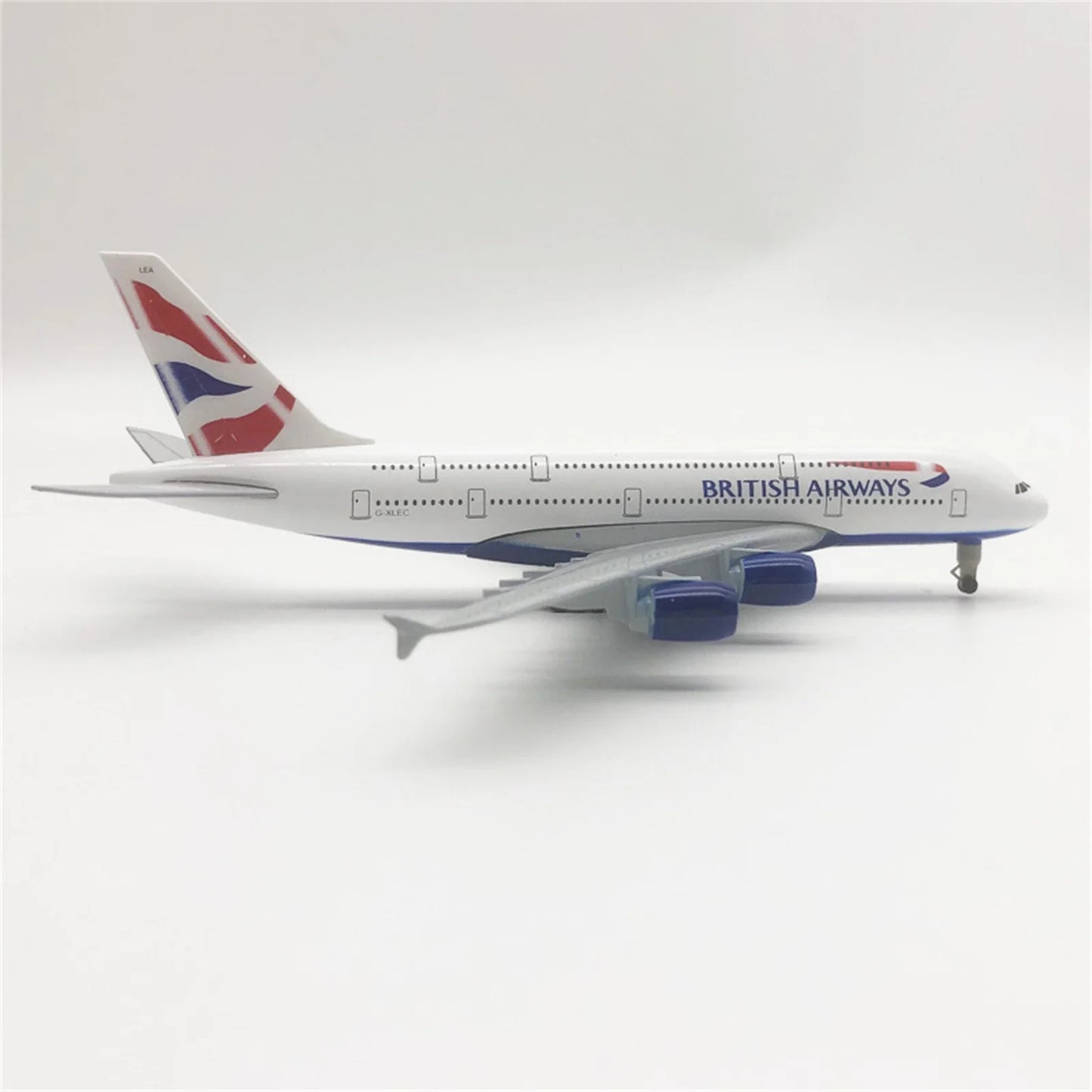 A380 Living Airways Room for Display Plane or Alloy Elegant Model Room and British Decoration Aircraft Model Retro