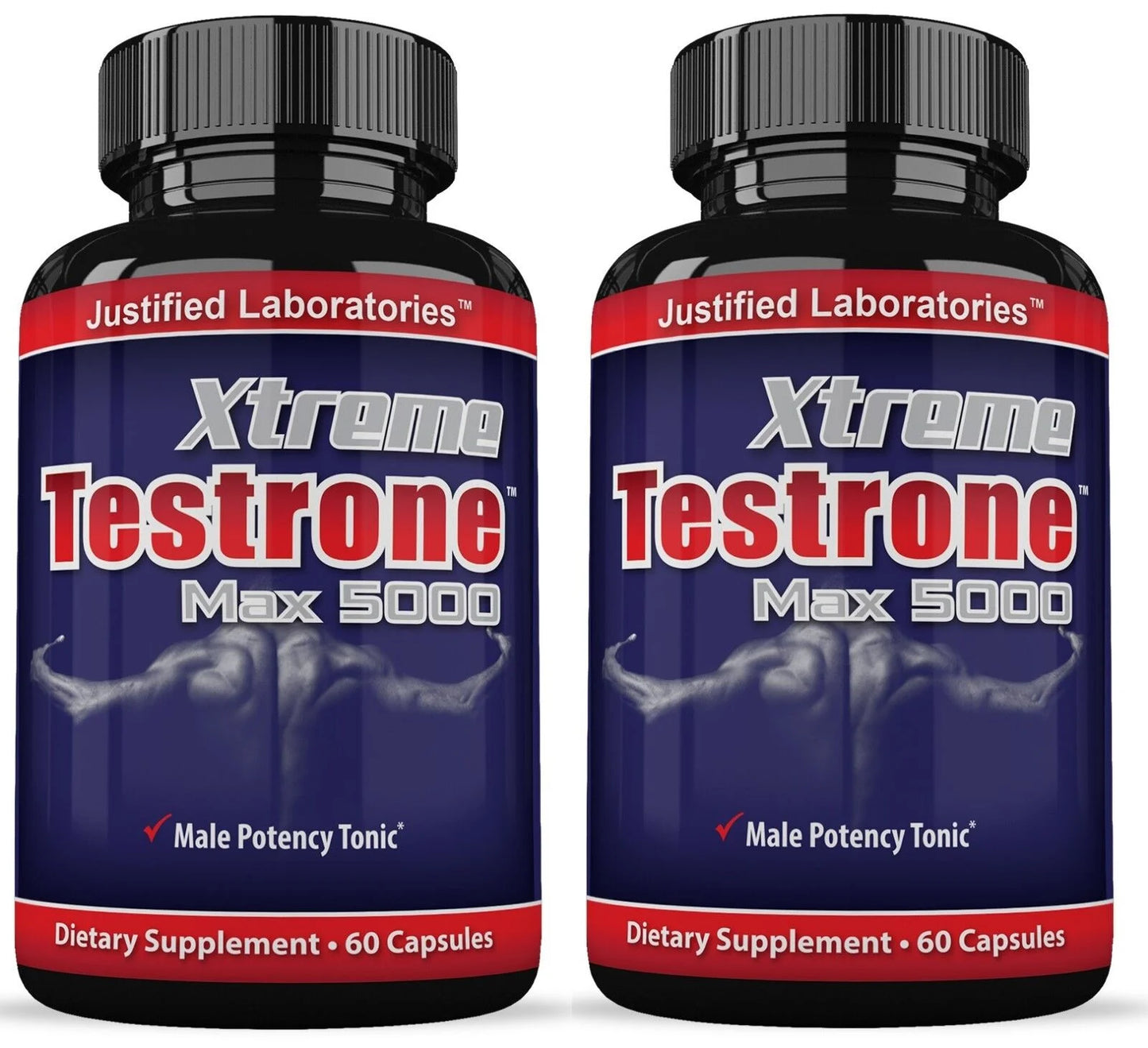 - 5000 60 TESTRONE Capsules MAX Bottles) (2 XTREME