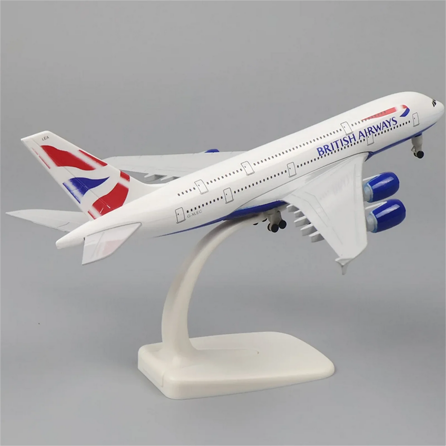 A380 Living Airways Room for Display Plane or Alloy Elegant Model Room and British Decoration Aircraft Model Retro