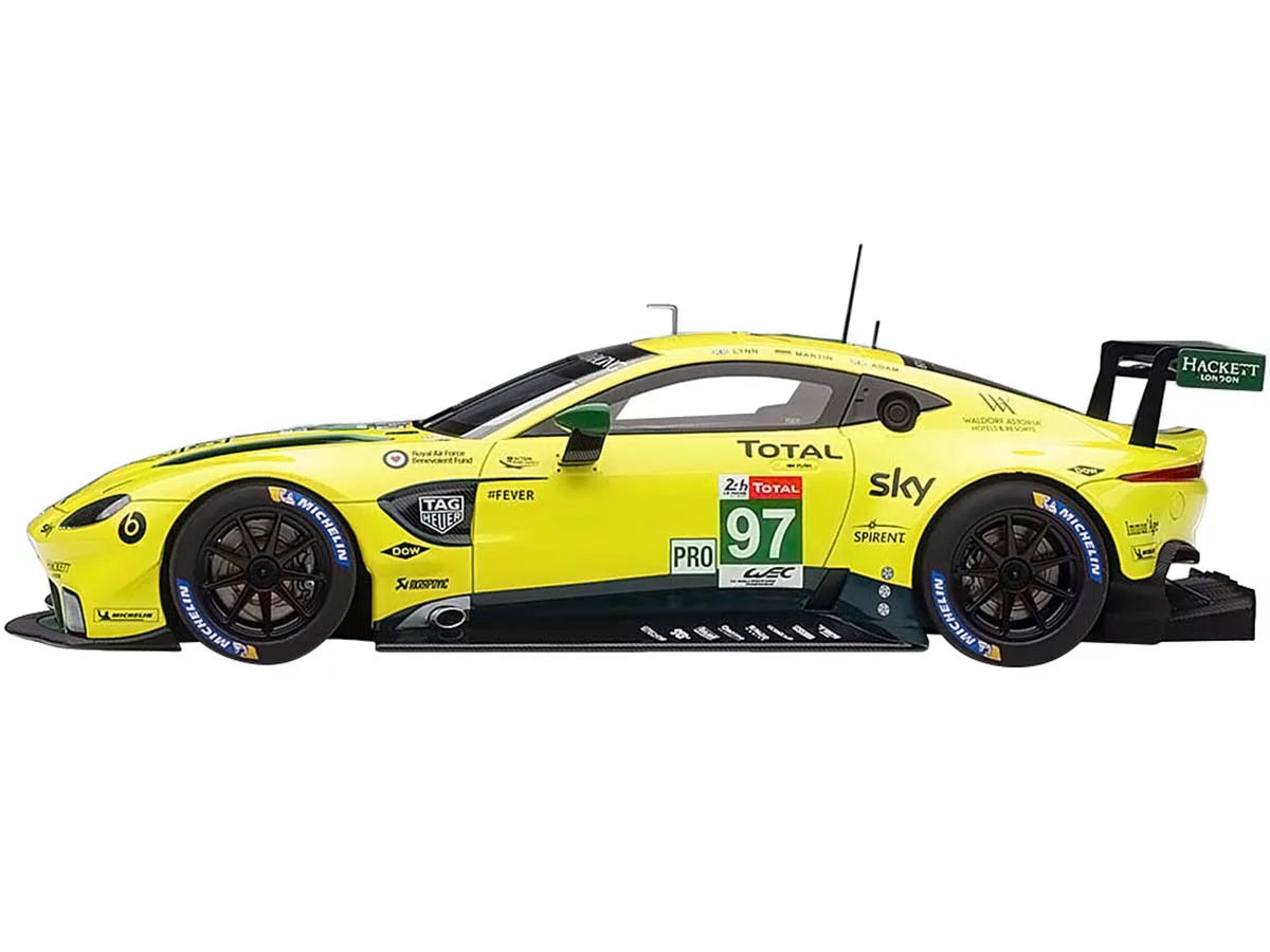 - #97 Model PRO Lynn 1/18 Autoart Aston Martin by Martin Adam - Vantage 2018 Le GTE Car Diecast Mans