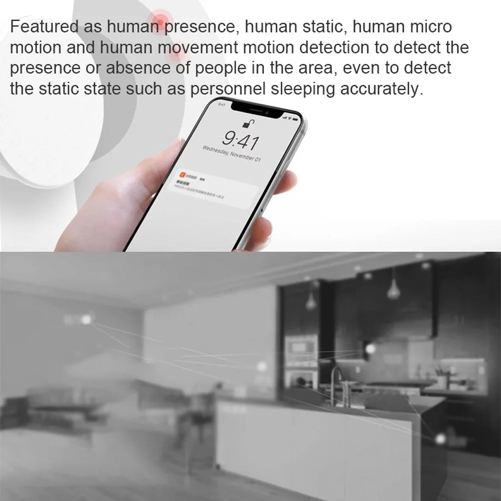 Presence HumanBody Human Presence HAVOU HumanBody dsfen ADBEN SIUKE Detector,Presence IUPPA Presence Device Device Human Dazzduo WiFi Tuya Human Presence Tuya Presence