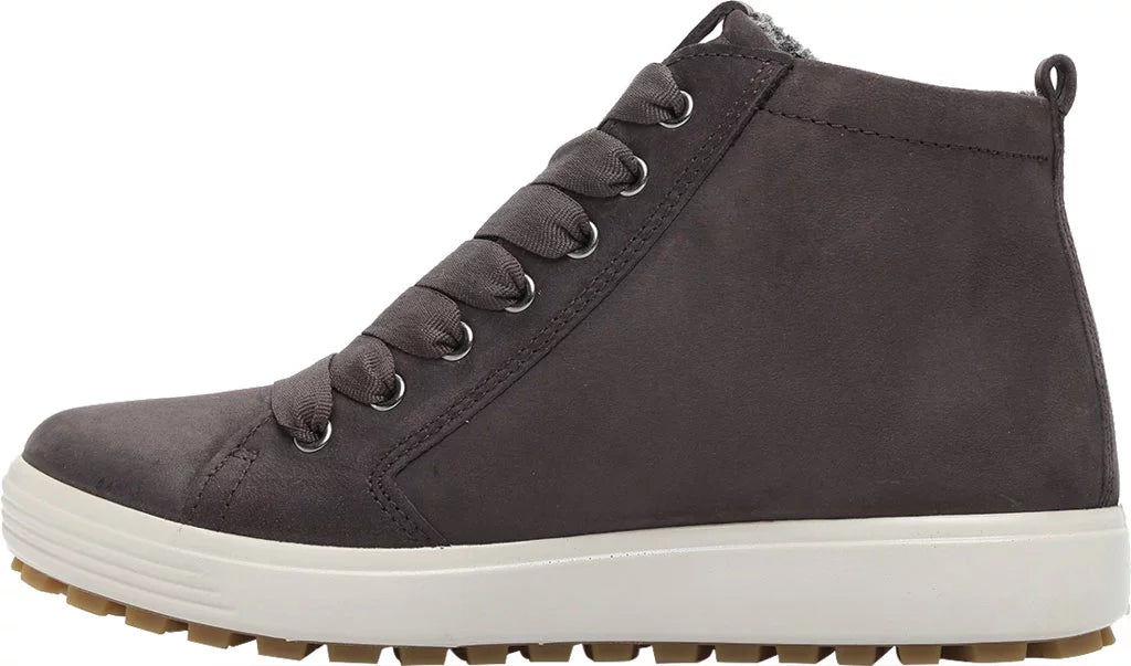 7 Shale Oil Sneaker Tred High M Women's Nubuck Soft ECCO GORE-TEX Top 37