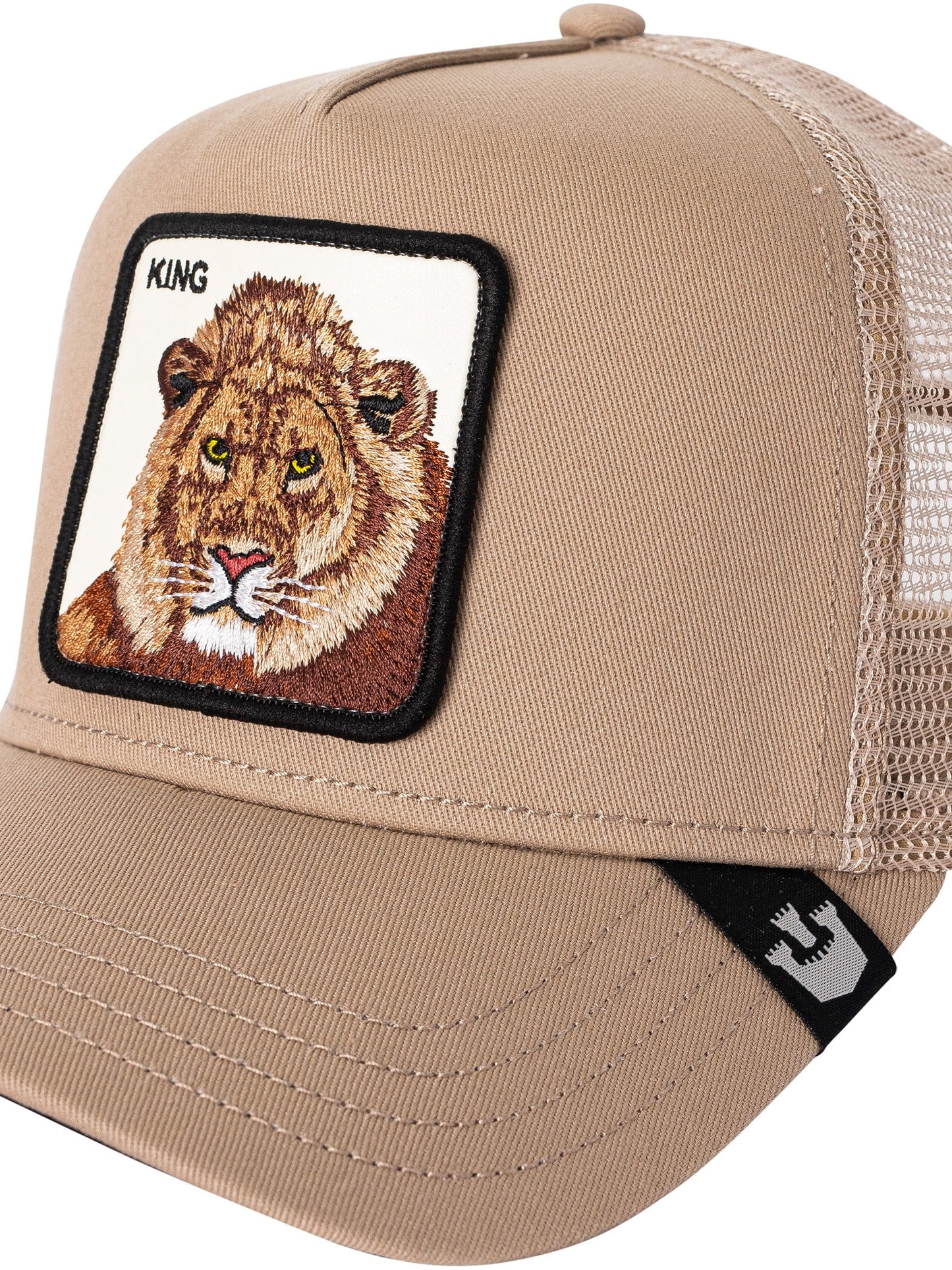 Lion King The Trucker Bros. Goorin Cap, Beige