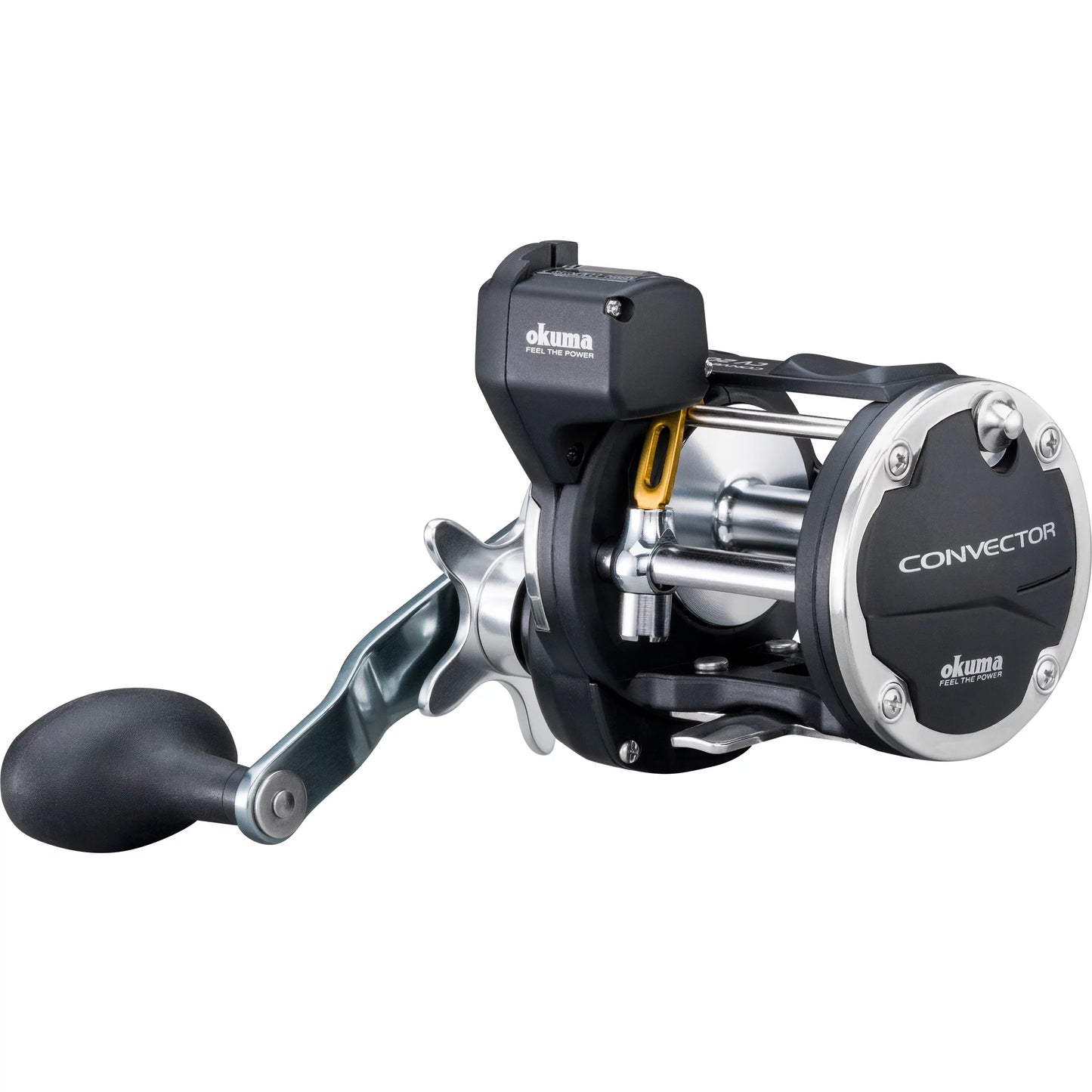 Cv-354dlx Line Fishing Reel Counter Low Okuma Profile Hand Convector Left