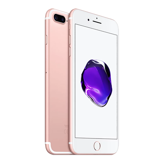 Unlocked - iPhone Pre-Owned 32GB Rose (Fair) Apple 7 Gold Carrier Plus -