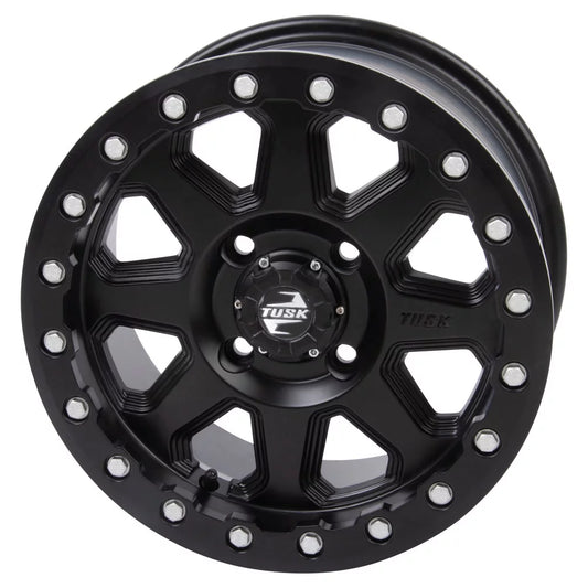 Beadlock 2 4/156 5.0 Uinta 2022 1000 Black + For Matte YAMAHA Wheel Sport Wolverine 15x7 RMAX Tusk 2.0