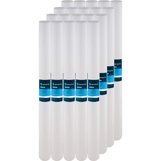 Polypropylene (Case Filter Spun Cartridge 20) of SP-P3-30 Sediment Melt-Blown 30x2.5 Water Micron SpiroPure 3