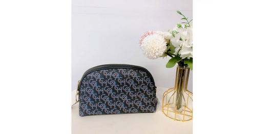 Monogram Coach With IN Coach Madi Print CF343 Crossbody Navy