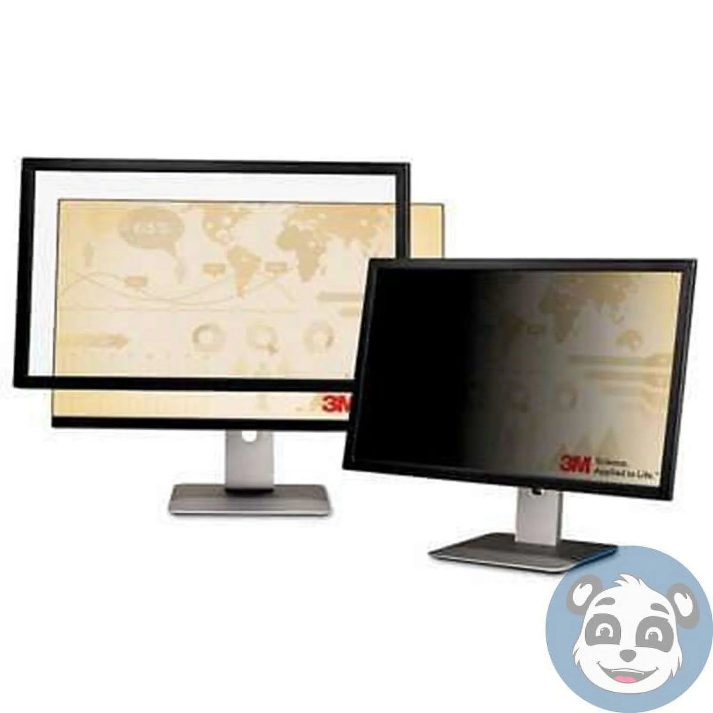 Matte, Privacy Widescreen Monitor 22-in. Black Glossy, PF220W1B - 3M Filter, For