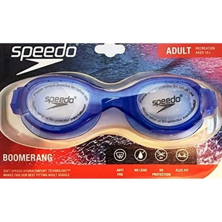 Blue Speedo Goggle: Adult Boomerang