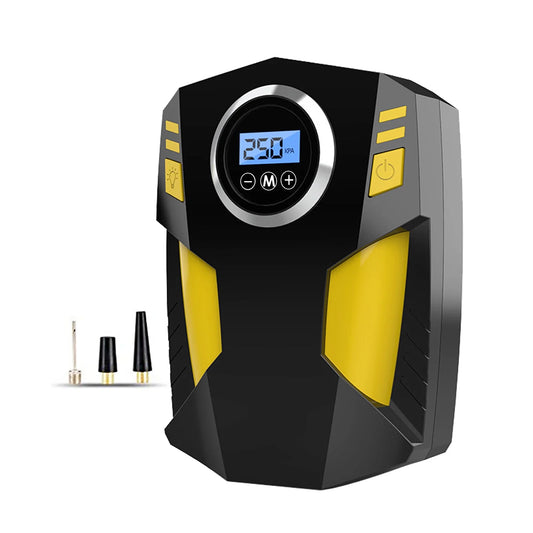 Air HUIOP Pump Inflator Portable Auto Electric Tire DC Air Inflator Tire Car 12V Car LED SIUKE LED inflator Compressor LED Pump DC Portable Tire inflator,Portable Auto Inflator Geevorks Compressor