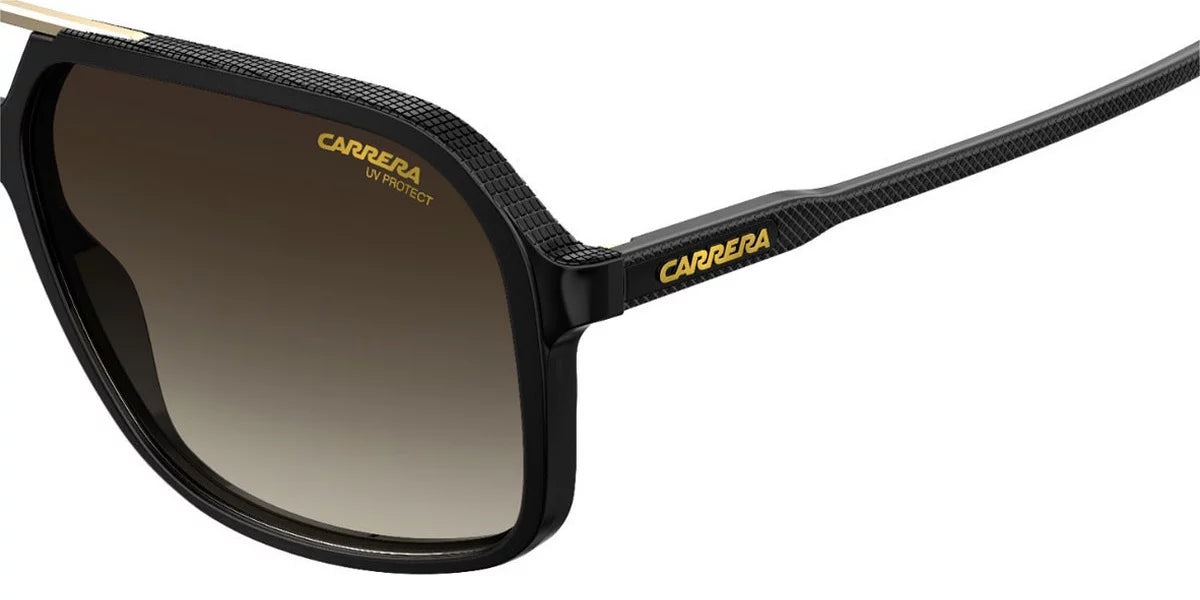 59mm Plastic CA Carrera 229/S Sunglasses Square Unisex Black/Brown Adult