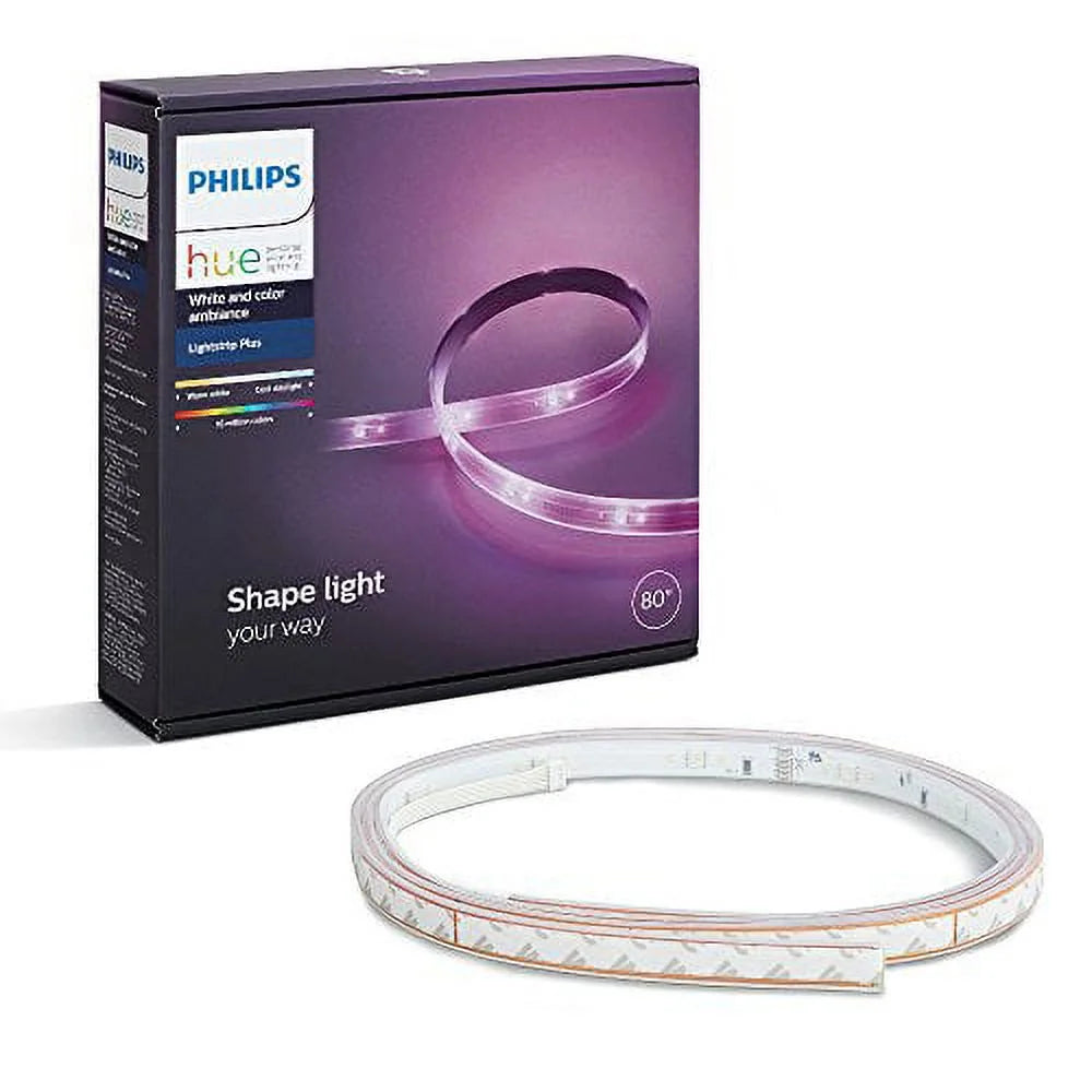 Light Smart 800276 Plus (Good) Philips Hue Pre-Owned Strip LED Light Dimmable Multi-Color