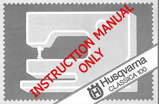 100 Manual User Owners Classica Husqvarna