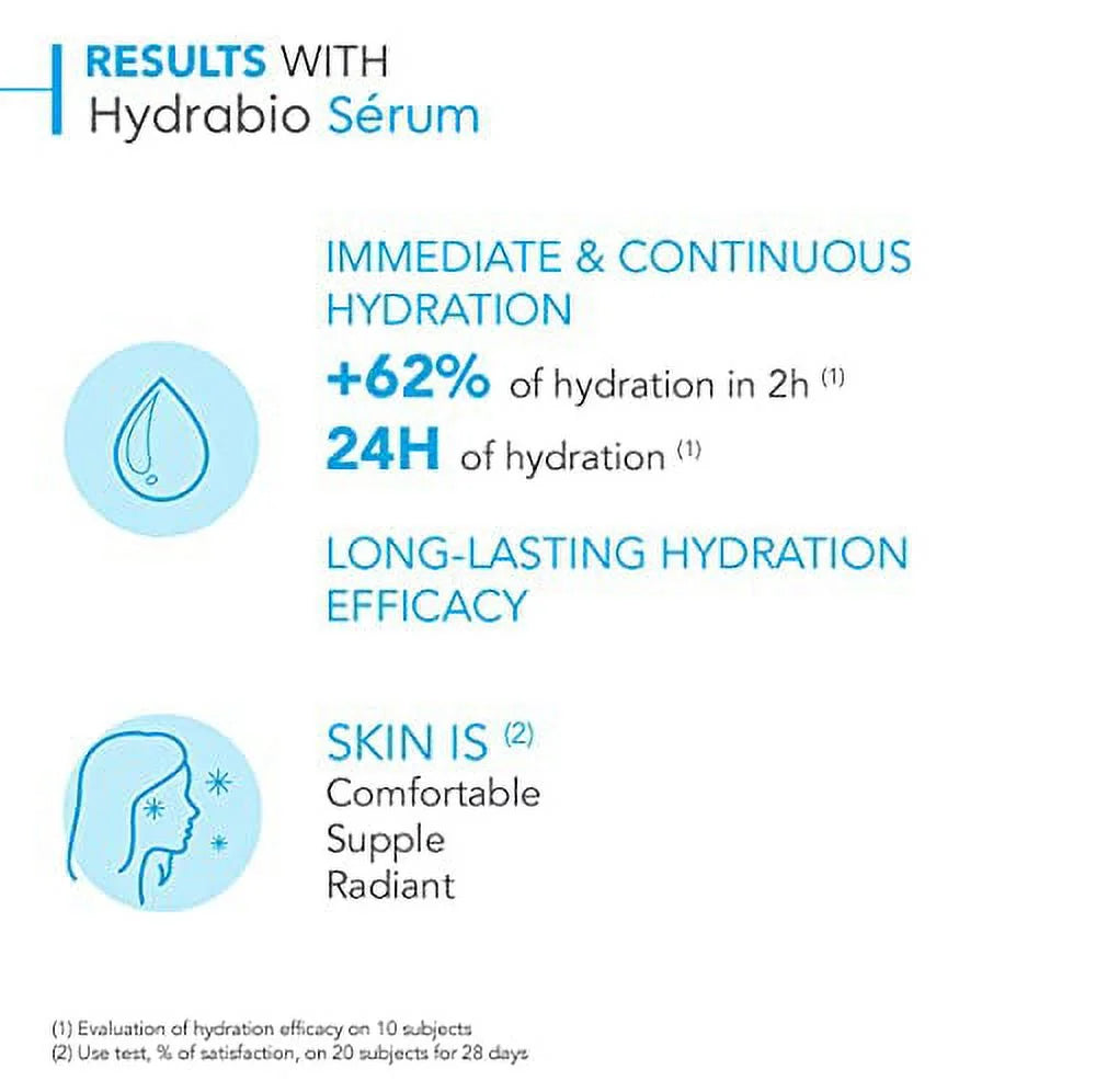 Dehydrated Skin Facial Hydrabio Hydrating Serum Serum Bioderma Moisturising 1.3oz Sensitive Serum for