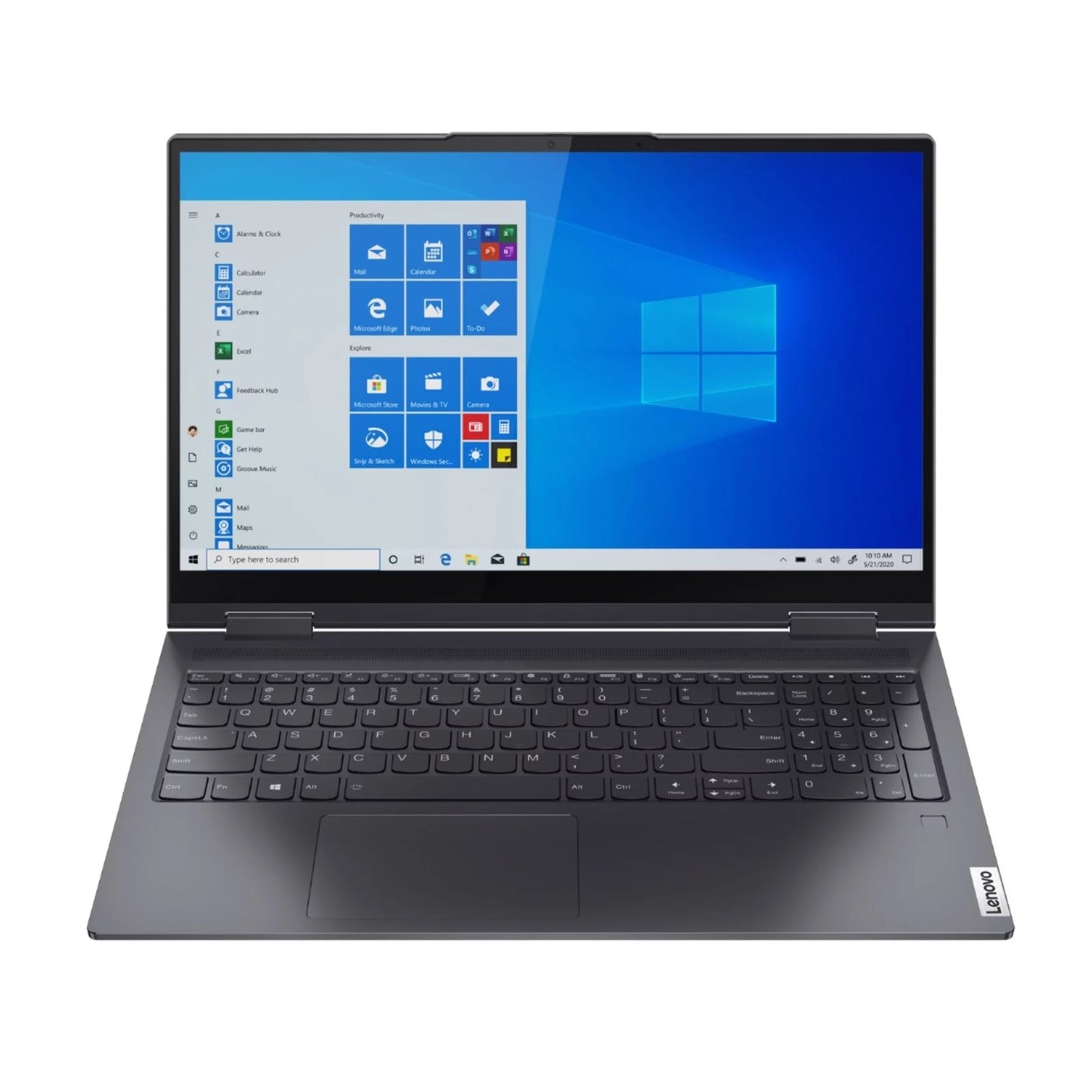 (Used) Yoga 8GB 512GB Core Grey i7-1165G7,Slate Intel 15ITL5 Touch 15.6" 7 Lenovo