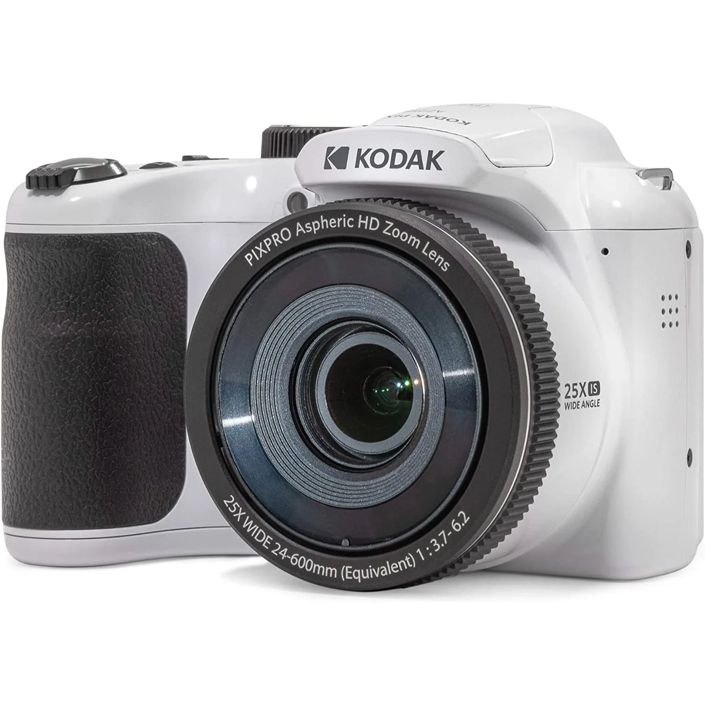 Digital Bundle 25X Zoom, + Optical PIXPRO Lexar Camera, Bag High-Performance AZ255-WH SDHC UHS-I Deco Card 32GB Camera Memory 800x Zoom 16MP White Kodak with Astro Photo