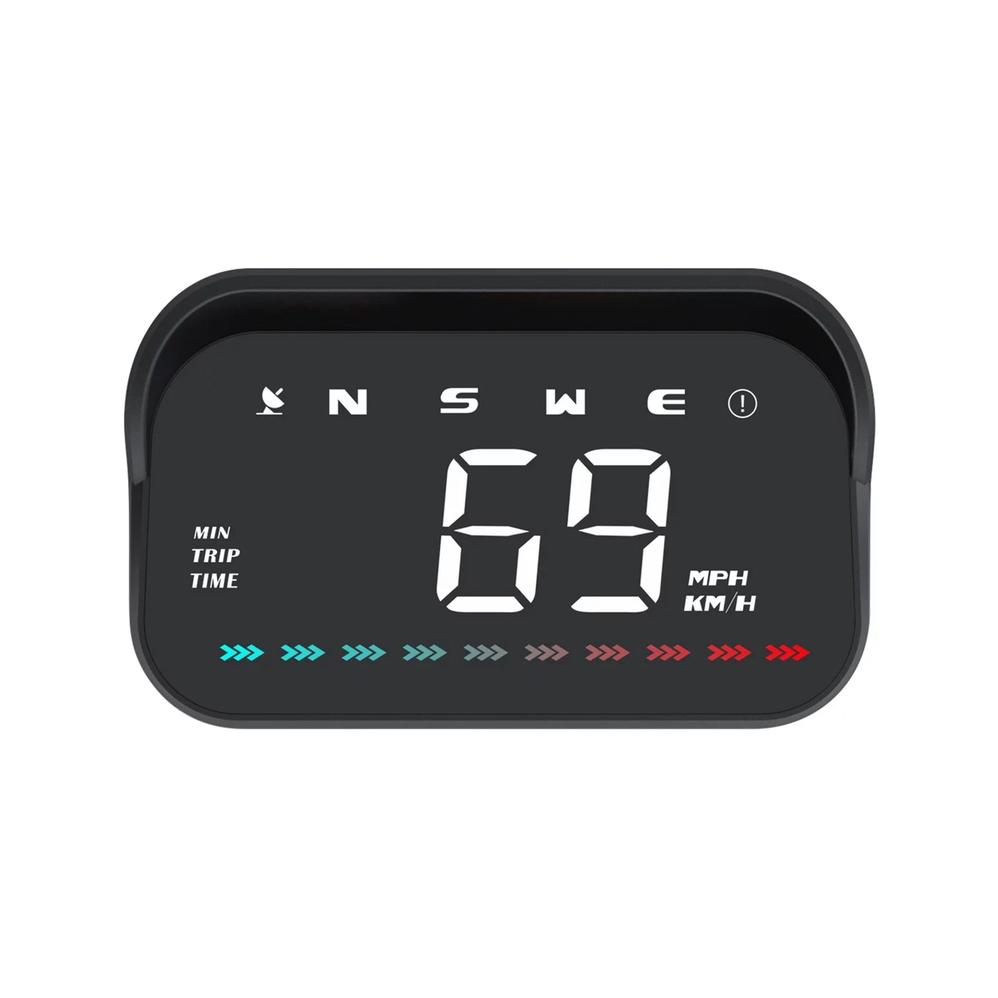 Alarm with Speedometer Heads-Up GPS Display Speedometer Overspeed Digital Pinnaco Car for