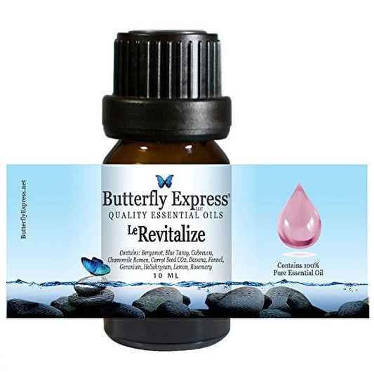 10ml Le Express Oil - 100% by Pure Butterfly Revitalize Essential Blend -