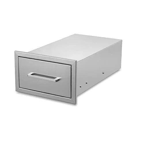 Single 8-1/2"H x for Drawers Kitchen Kitchen BBQ Island Drawer,Flush W or D Mount x Stainless Outdoor Outdoor yuxiangBBQ Steel,14" 23"