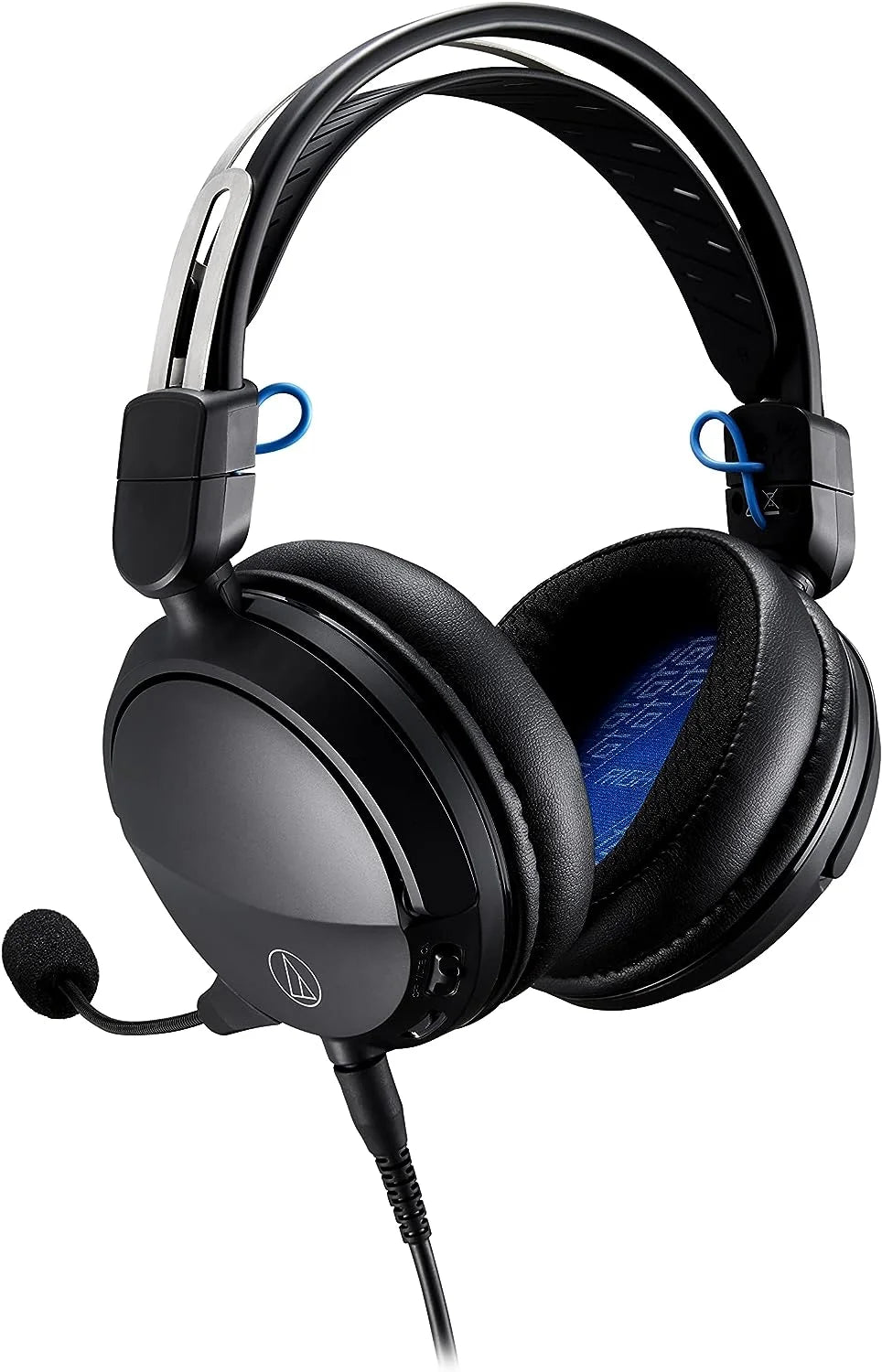 Additional Headset Audio - Gaming an Wired Technica Epic Protect Coverage ATH-GL3BK Black/Blue with by 1 (2022) Closed-Back Year