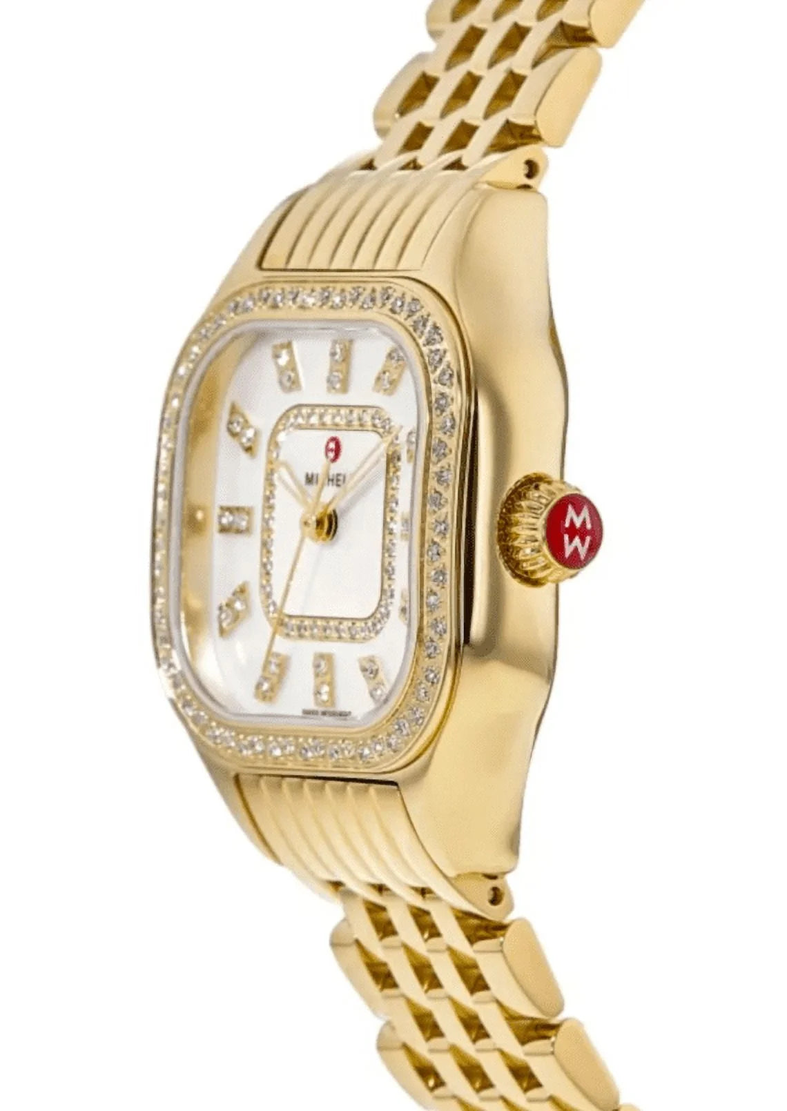 Dial Mother Watch Women's MWW33B000003 Gold-tone Pearl Steel Meggie Michele Diamond of