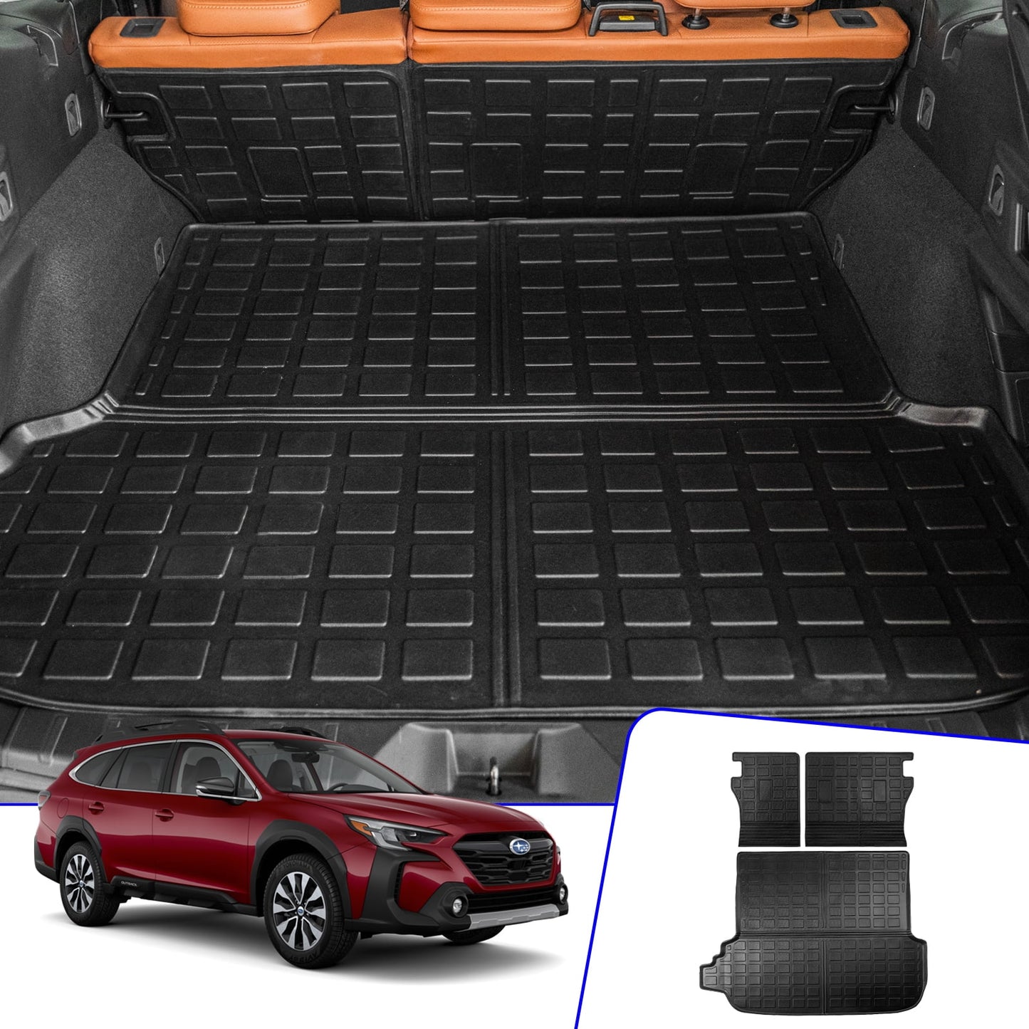 Back Cover Cargo 2020-2024 Outback Liner Subaru Subaru Fit Mats Trunk Outback Seat Protector 2023