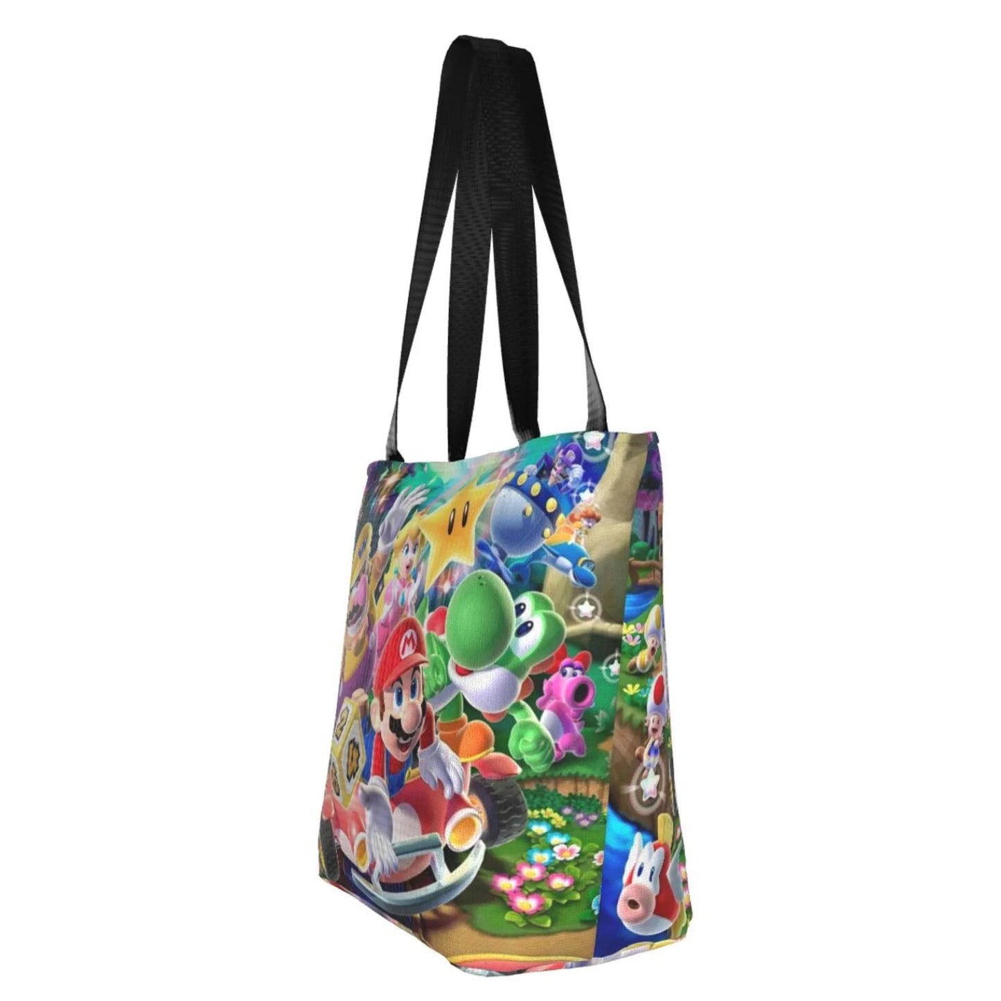 Women's Large Business Work Mario Super Tote For Handbag Capacity Poster Shopping Bag Beach Travel Shoulder School