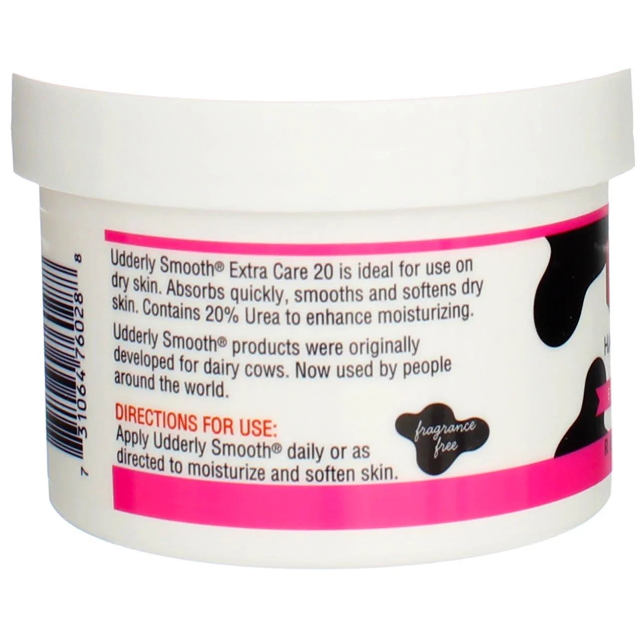 Pack Extra Replenishing, Smooth with Cream Udderly Care 20% 2 Urea, oz 8