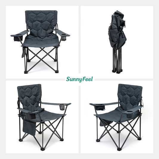 12.13 - ultimate comfort Experience Oversized outdoor - Folding adventures! your on Chair convenience Camping and