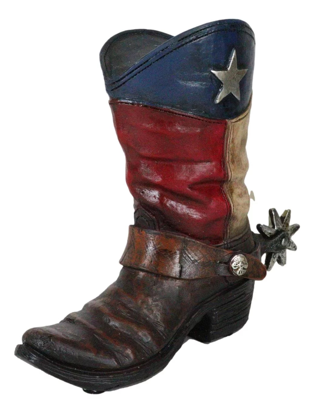 Cowboy Texas Money Patriotic Bank Rustic Western Flag Boot State Piggy Coin