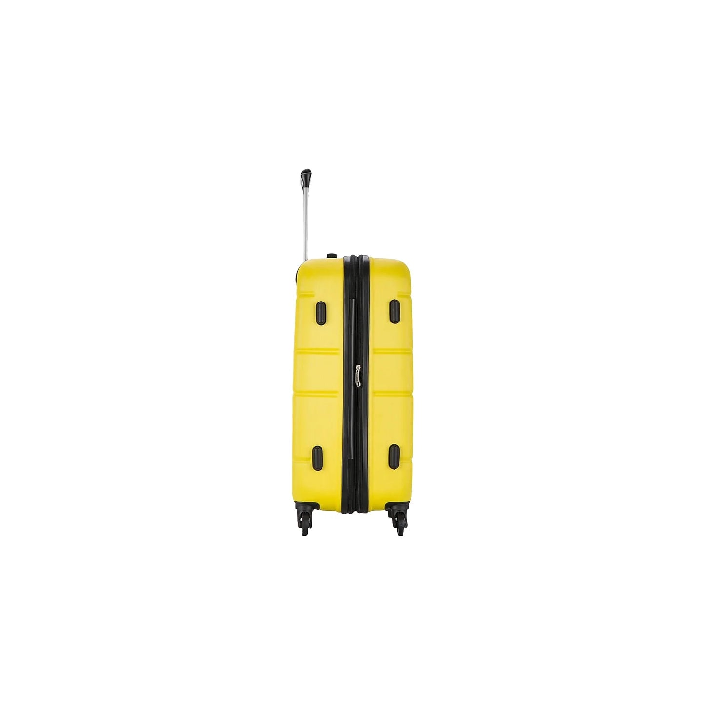 4-Wheel DUKAP Luggage Plastic RODEZ Yellow Spinner (DKROD00M-YEL)