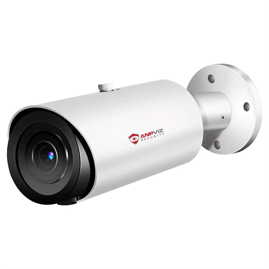 Distance Human Mic Vehicle in Built Support 5MP ANPVIZ Detection Camera IP66 4X Camera Bullet H.265 Zoom 30M IR