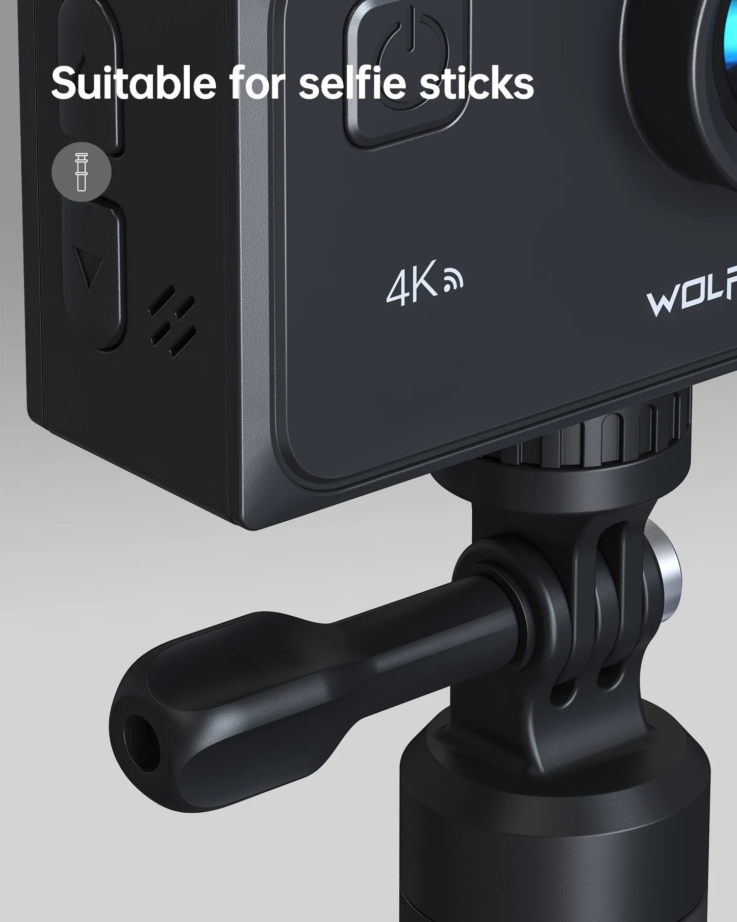 Angle Camera Vlog Remote Camera with 170° 60FPS Underwater Screen Touch Cam Waterproof Wide 24MP 40M WF 4K EIS Camera Action Sport Control