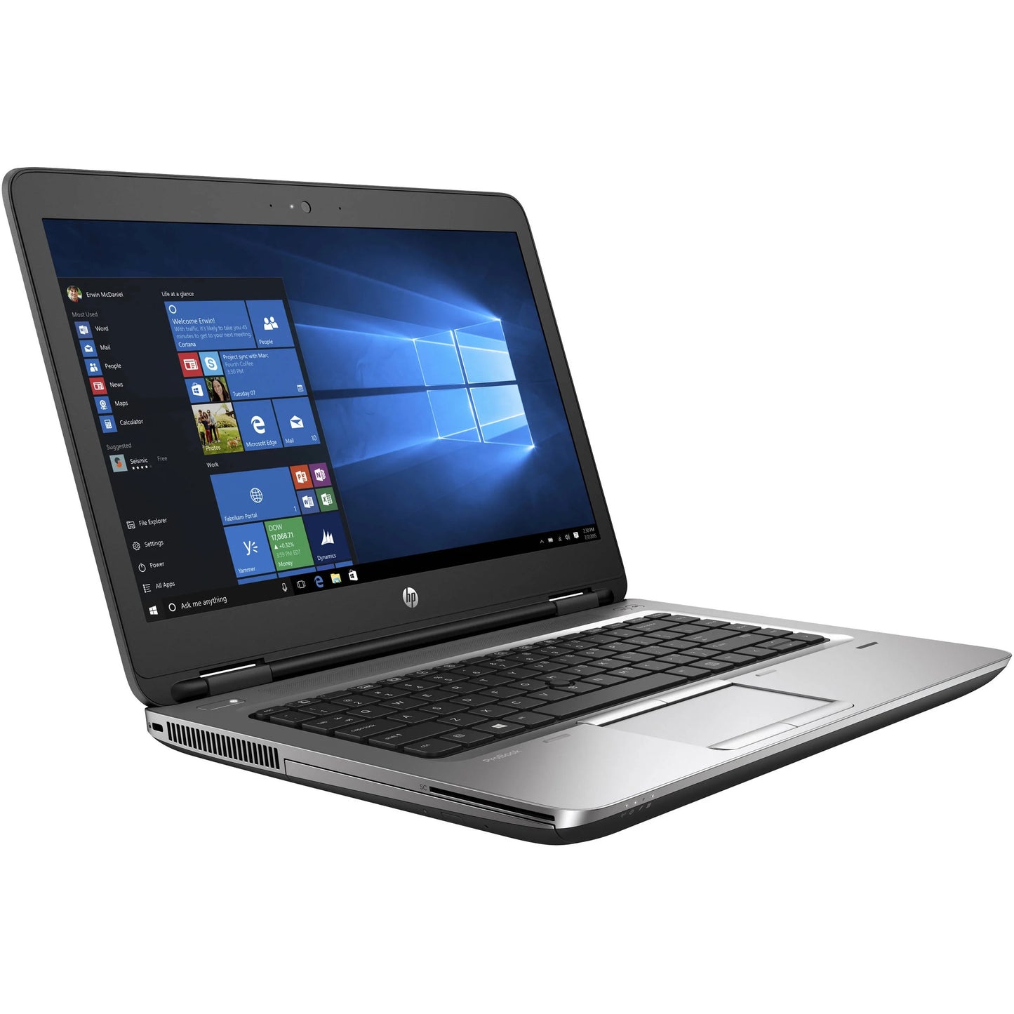 Pro i5 Restored G2 Laptop Intel 10 (Refurbished) Core 8GB Hp GHz Probook 320GB 640 Windows Ram 2.40