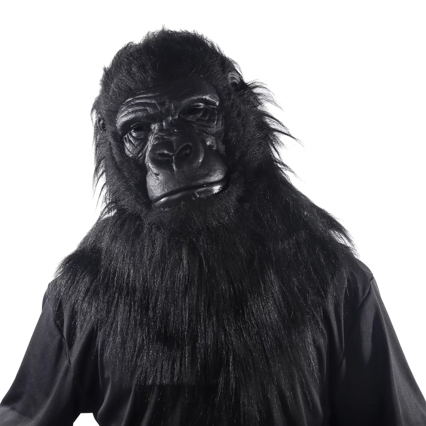 To Celebrate Way Gorilla, With Halloween Fur, Adult Mask Jaw-Motion