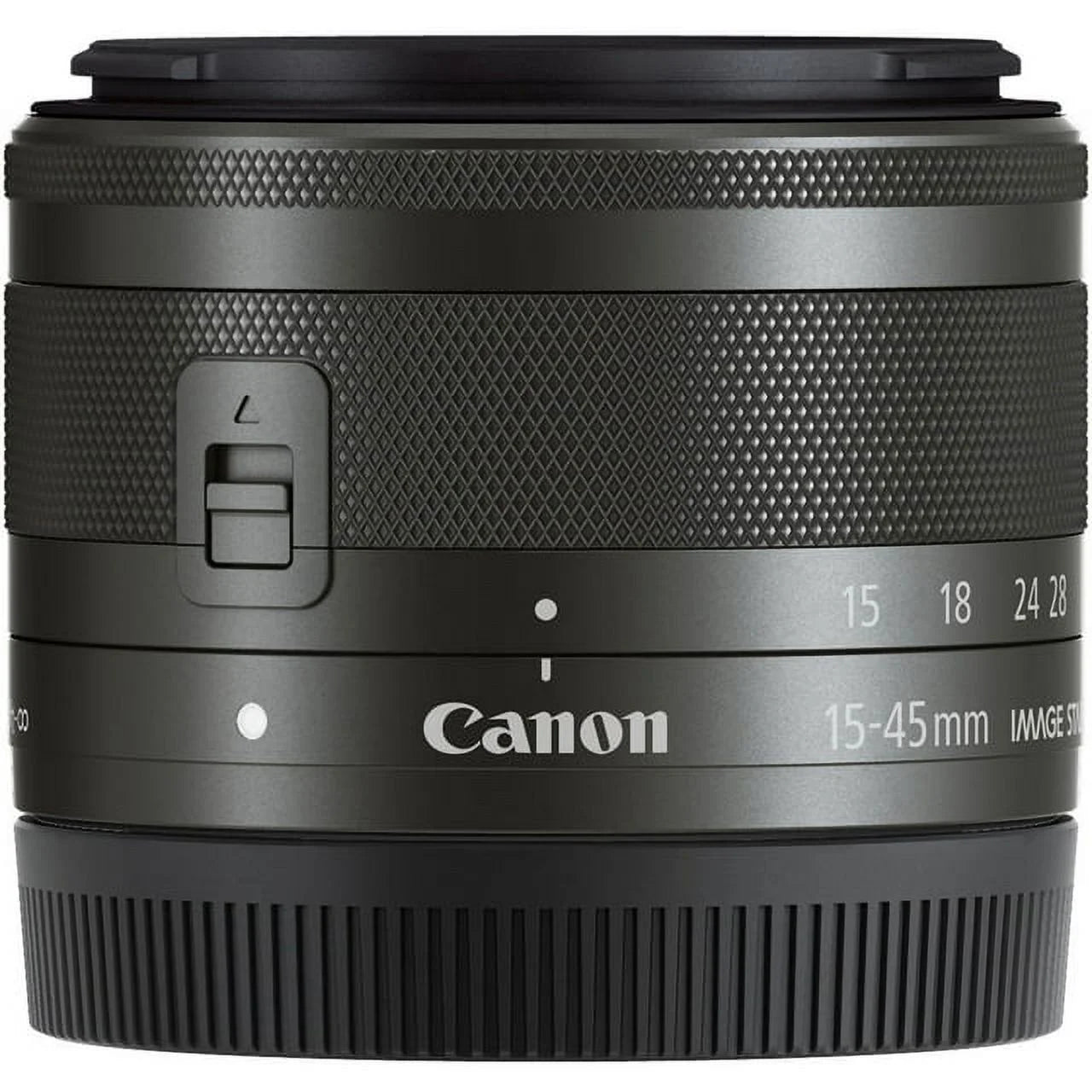 (Graphite) - Advanced 15-45mm STM IS Canon f/3.5-6.3 DealExpo Lens EF-M Bundle