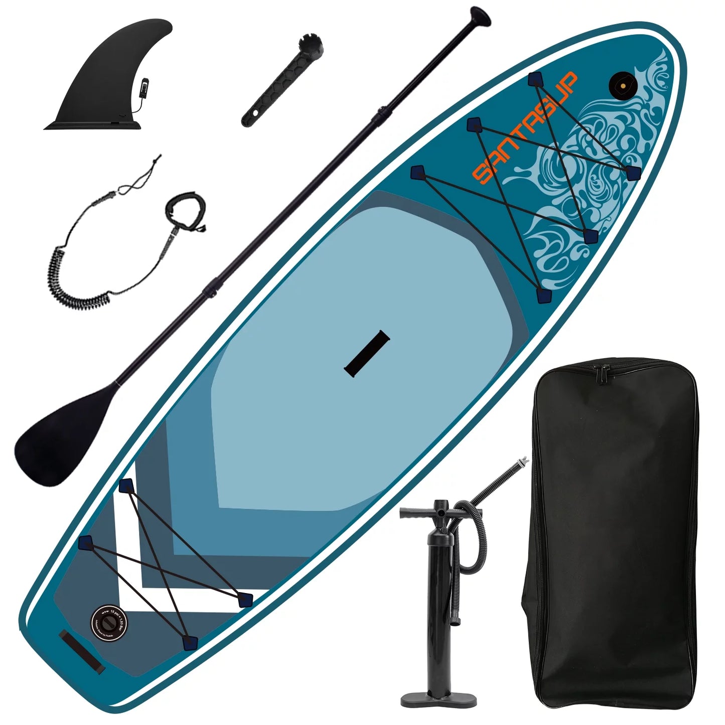 Up Accessories 9.9'x33"x5" With Paddle Stand Board Inflatable