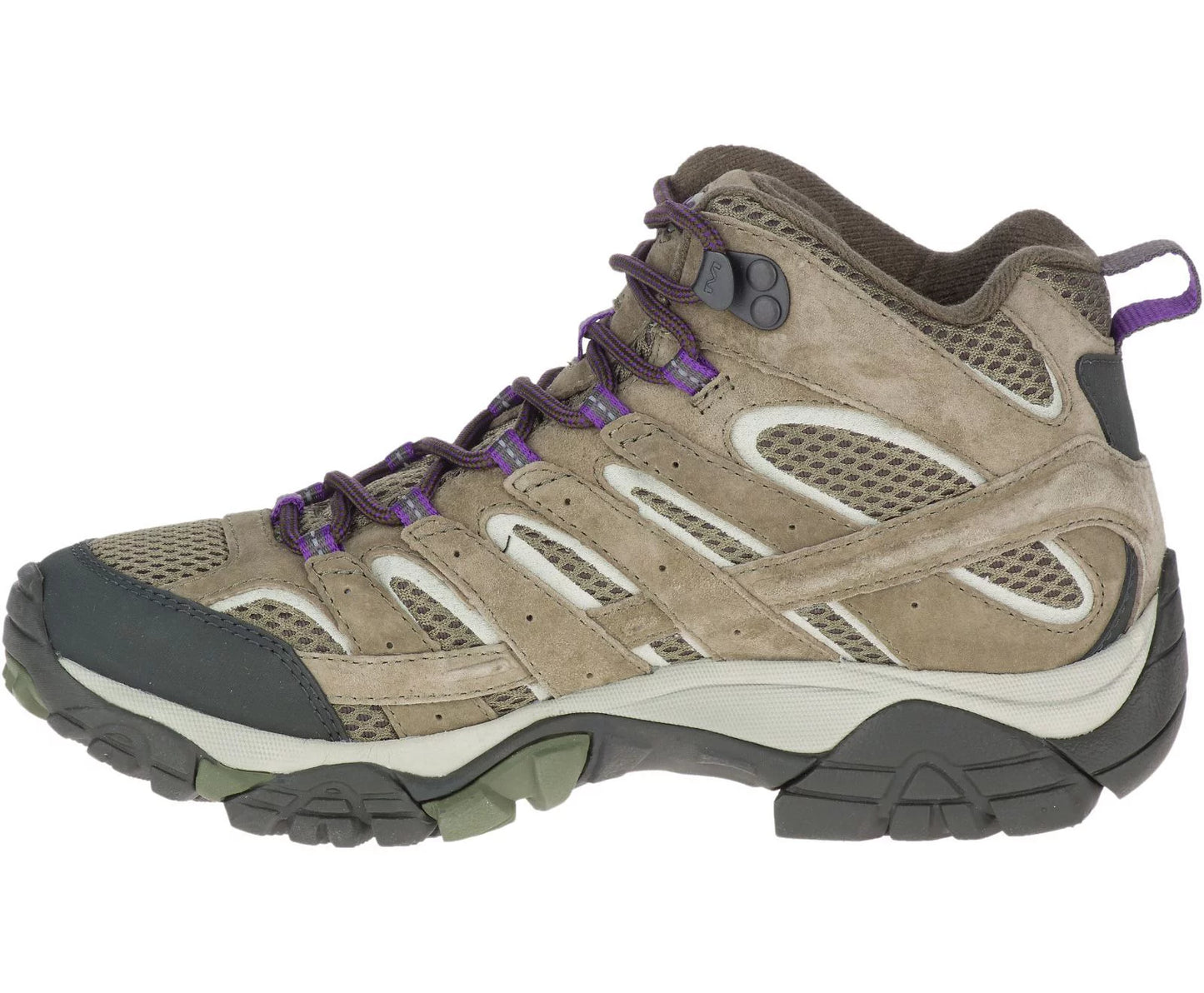 Olive, Mid Hiking 2 9 Moab Size Wide Merrell Women's Ventilator Shoes,