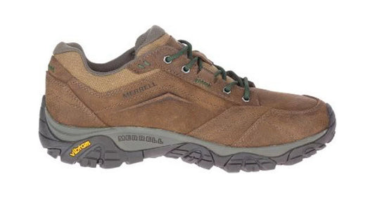 Lace Mens Earth Moab 10.5 Merrell - Hiking Adventure Green - Shoes