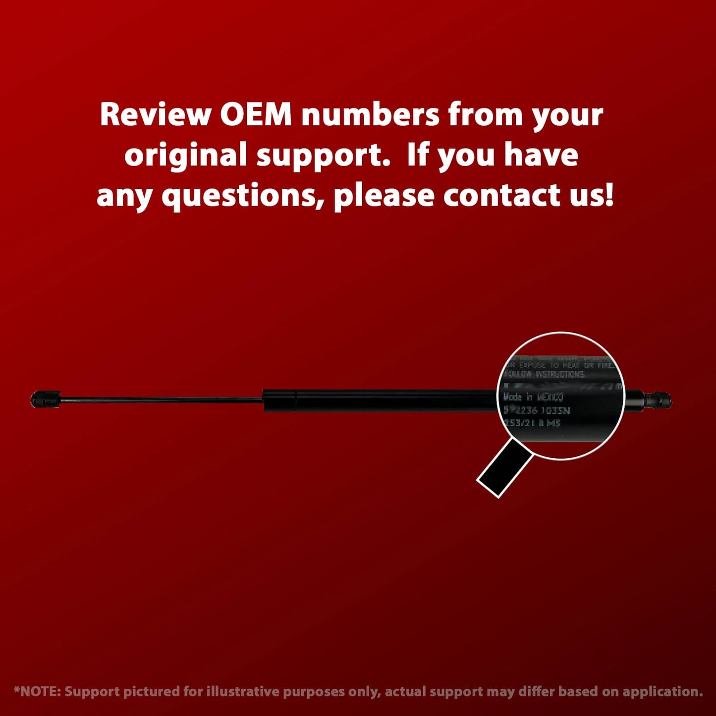 2007 Spoiler. Depot 2011 PM2026-a 2009 Gas Trunk 2003 2015 2005 Lift Qty 2018 2001 2006 Pm2026 2002 2017 2020 2019 Shock 2010 Supports 2 Lift Supports 2016 2014 2008 W/O 2013 - 2012 2004