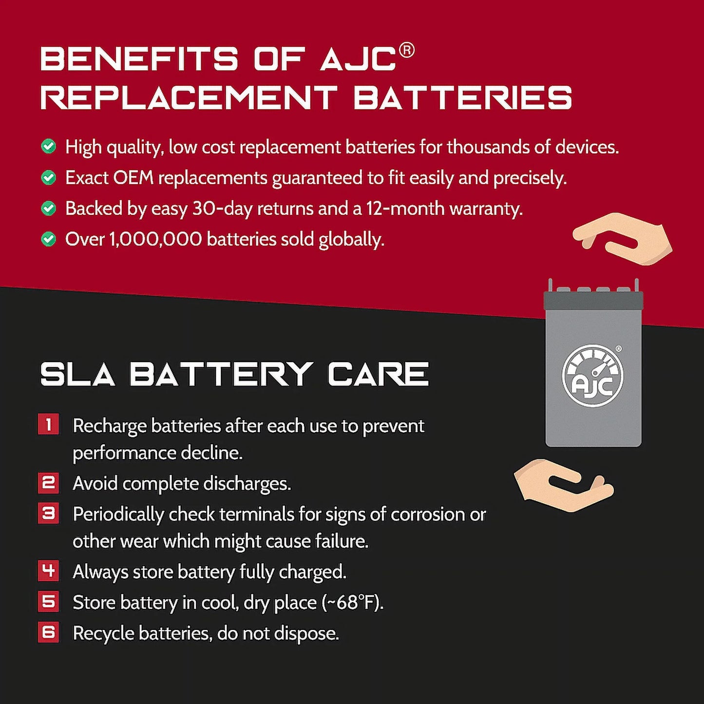 (2017-2020) (Jet Watercraft Battery Replacement AJC Compatible Personal SX-R Battery Ski) with Kawasaki 1498 1498CC